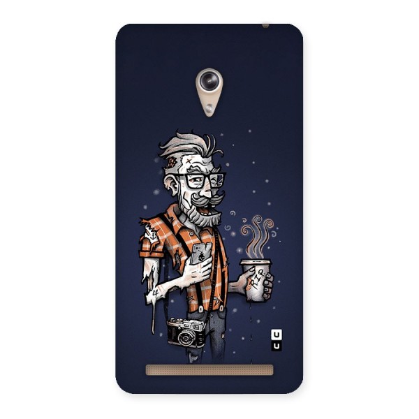 Photographer illustration Back Case for Zenfone 6