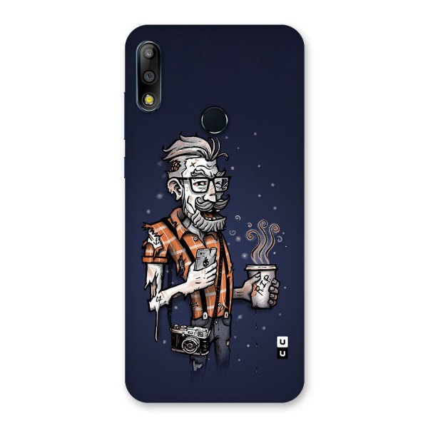 Photographer illustration Back Case for Zenfone Max Pro M2