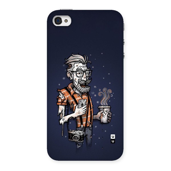 Photographer illustration Back Case for iPhone 4 4s