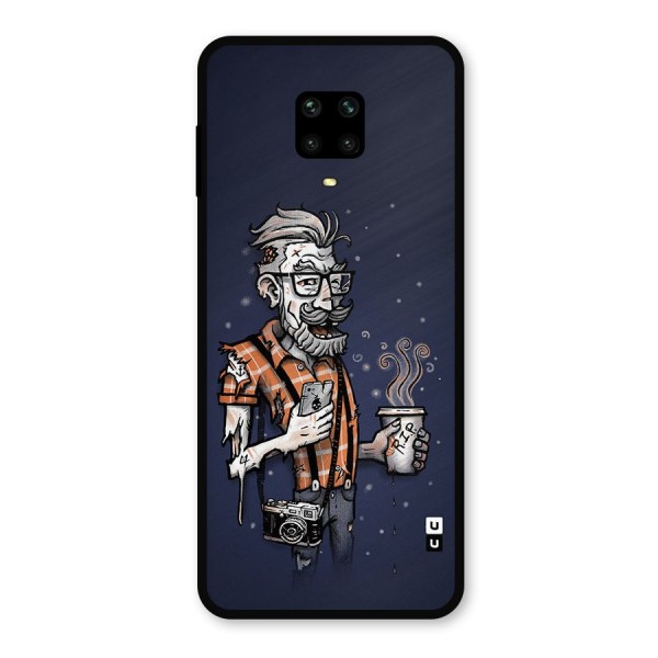 Photographer illustration Metal Back Case for Redmi Note 10 Lite