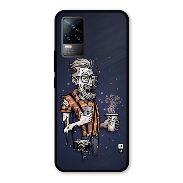 Photographer illustration Metal Back Case for Vivo Y73