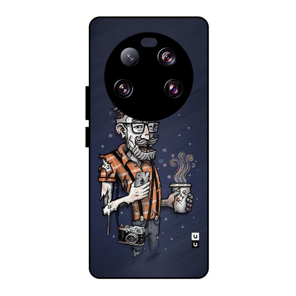 Photographer illustration Metal Back Case for Xiaomi 13 Ultra