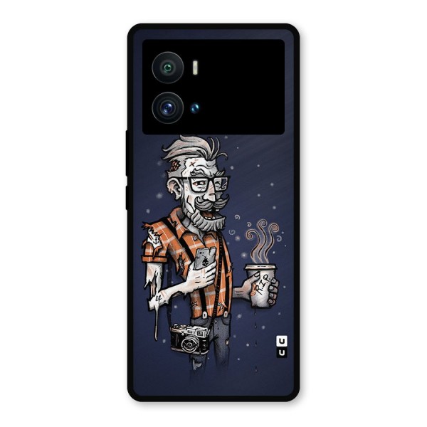 Photographer illustration Metal Back Case for iQOO 9 Pro