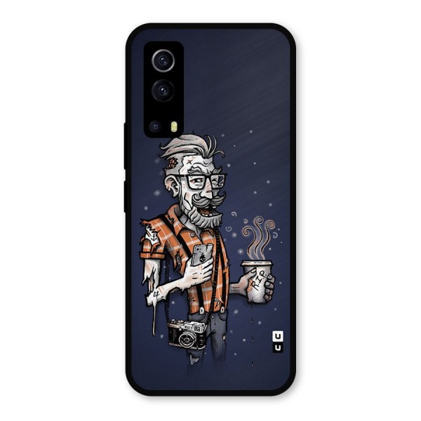 Photographer illustration Metal Back Case for iQOO Z3