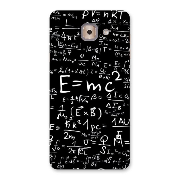 Physics Equation Back Case for Galaxy J7 Max