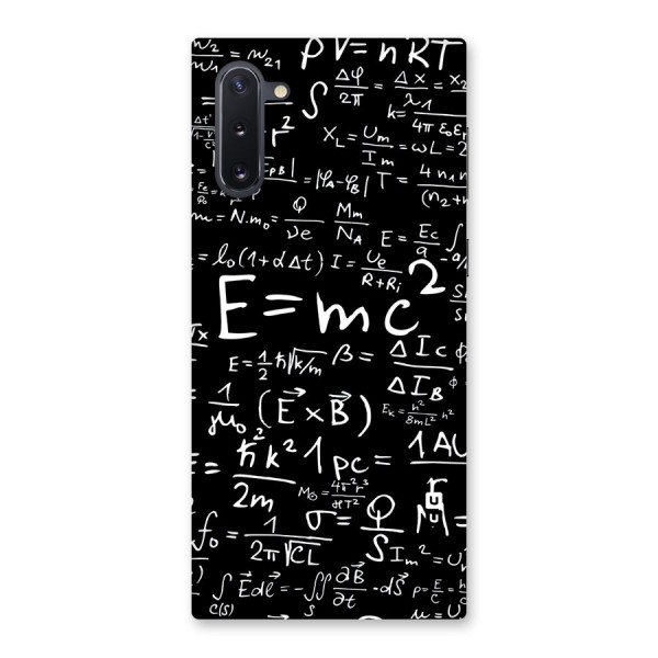 Physics Equation Back Case for Galaxy Note 10