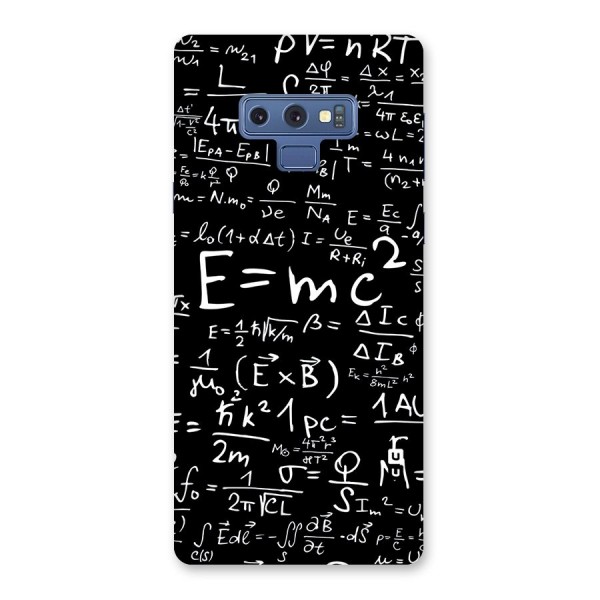 Physics Equation Back Case for Galaxy Note 9