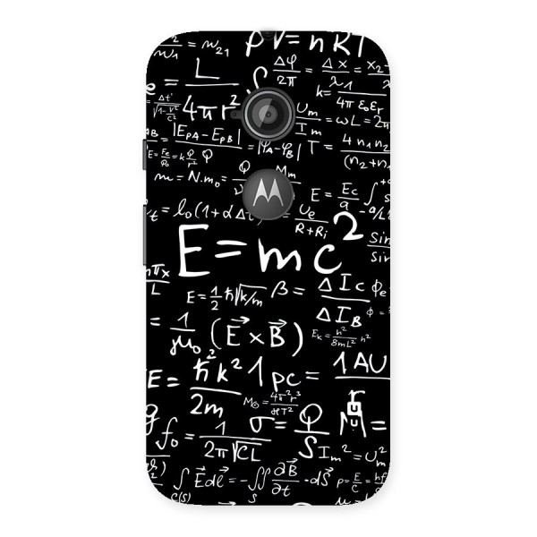 Physics Equation Back Case for Moto E 2nd Gen