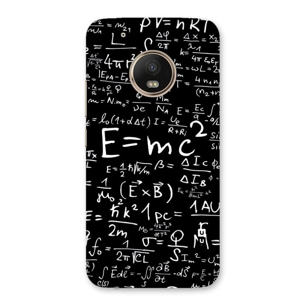 Physics Equation Back Case for Moto G5 Plus