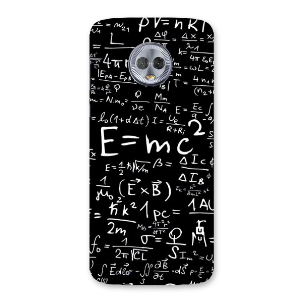 Physics Equation Back Case for Moto G6