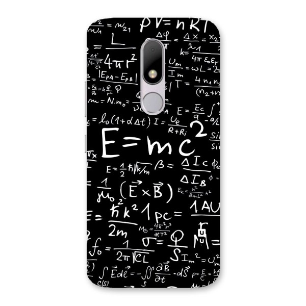 Physics Equation Back Case for Moto M