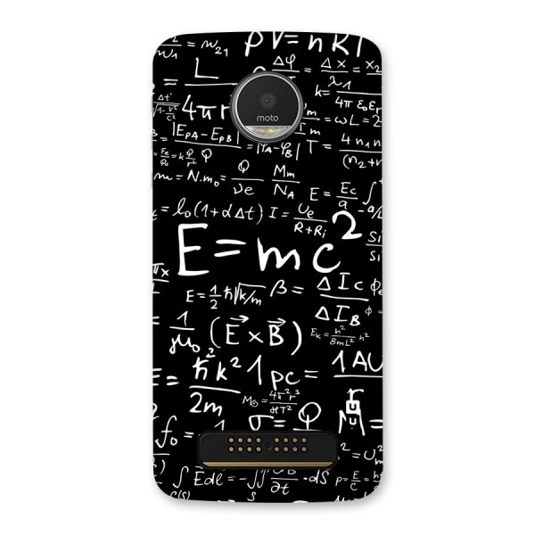 Physics Equation Back Case for Moto Z Play