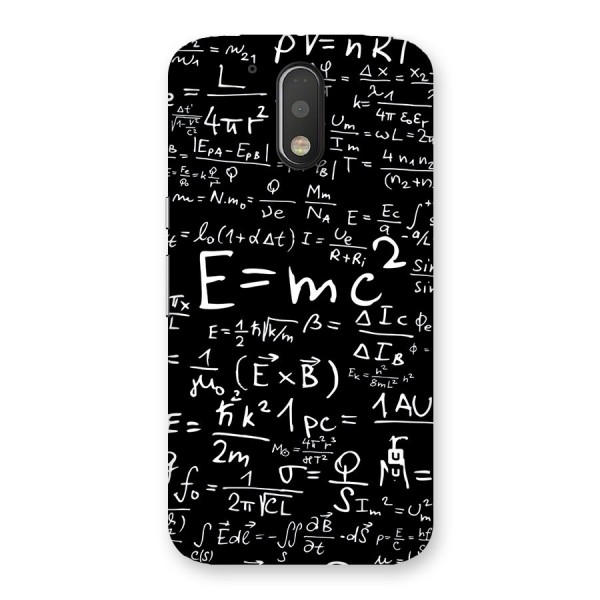 Physics Equation Back Case for Motorola Moto G4