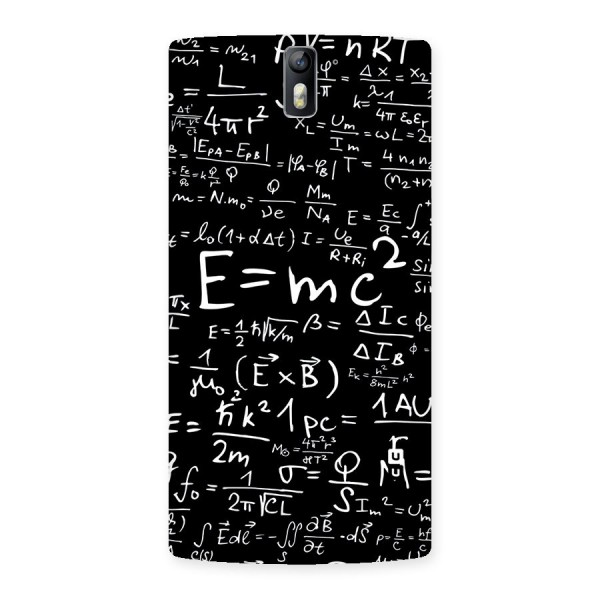 Physics Equation Back Case for One Plus One