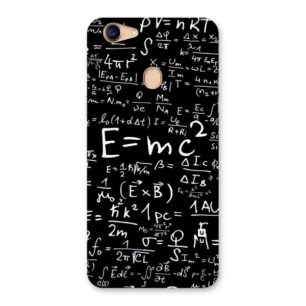 Physics Equation Back Case for Oppo F5