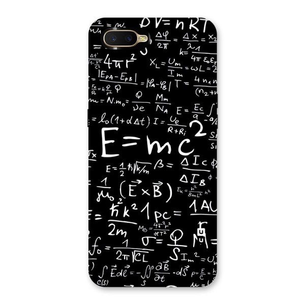 Physics Equation Back Case for Oppo K1