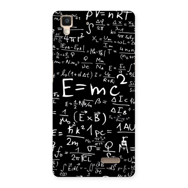 Physics Equation Back Case for Oppo R7