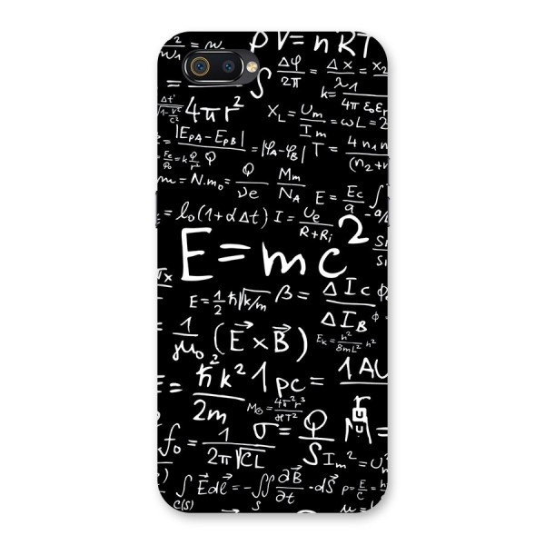 Physics Equation Back Case for Realme C2