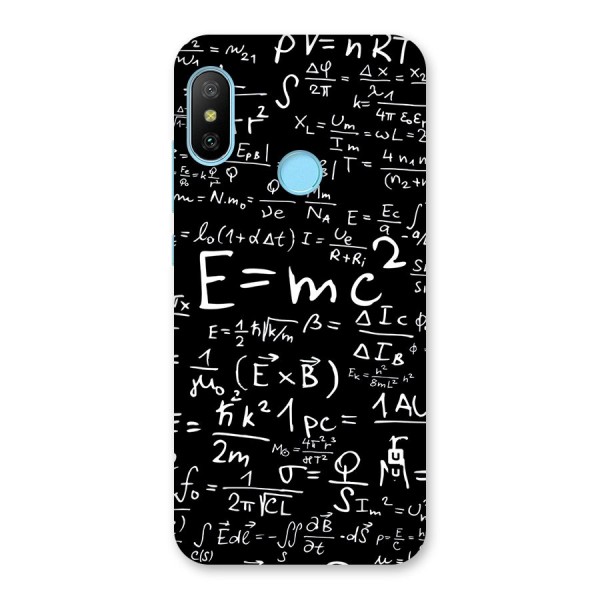 Physics Equation Back Case for Redmi 6 Pro