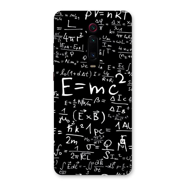 Physics Equation Back Case for Redmi K20