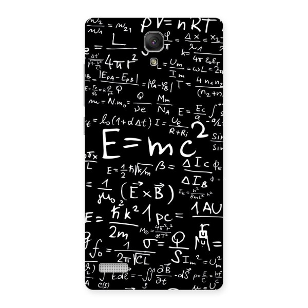 Physics Equation Back Case for Redmi Note