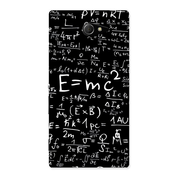 Physics Equation Back Case for Sony Xperia M2