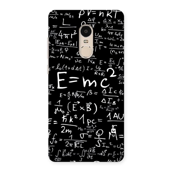 Physics Equation Back Case for Xiaomi Redmi Note 4