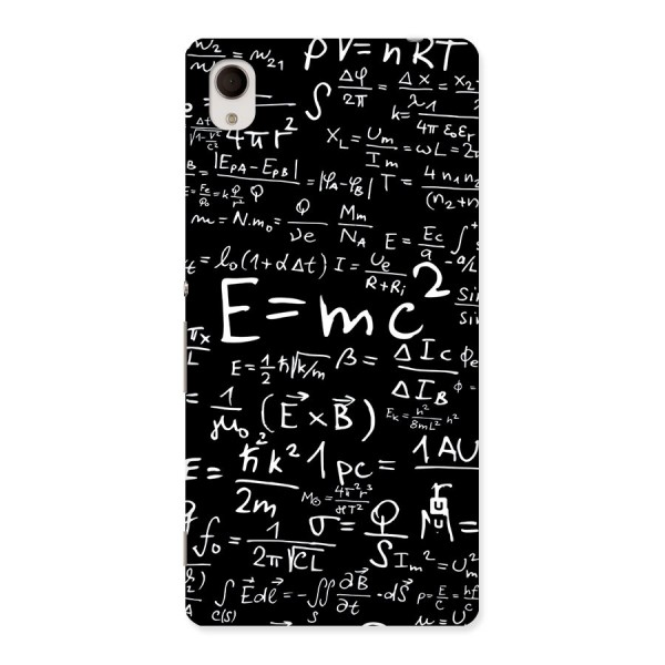 Physics Equation Back Case for Xperia M4 Aqua