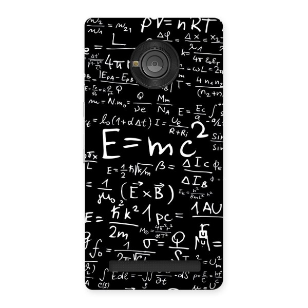 Physics Equation Back Case for Yu Yuphoria