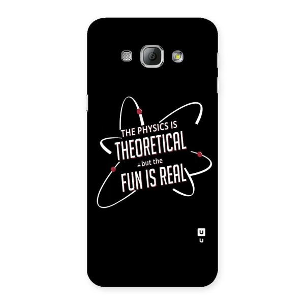 Physics Theoretical Fun Real Back Case for Galaxy A8