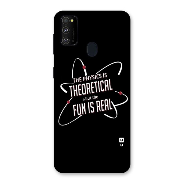 Physics Theoretical Fun Real Back Case for Galaxy M30s