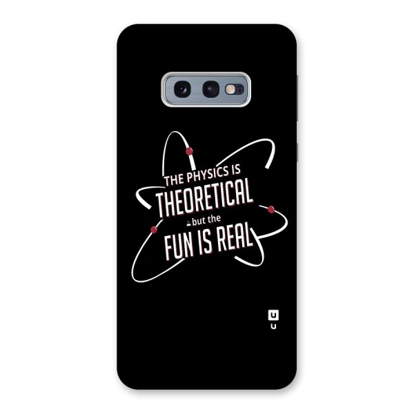 Physics Theoretical Fun Real Back Case for Galaxy S10e