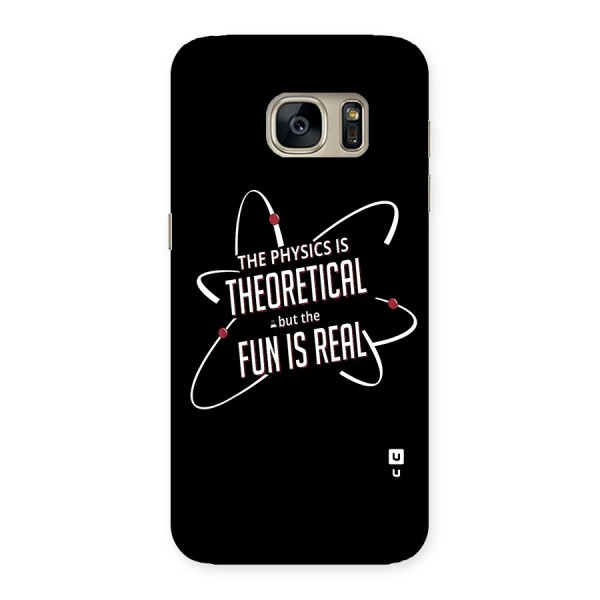 Physics Theoretical Fun Real Back Case for Galaxy S7