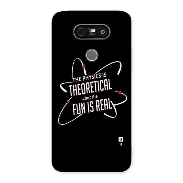 Physics Theoretical Fun Real Back Case for LG G5