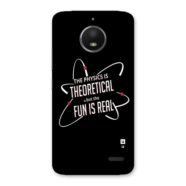 Physics Theoretical Fun Real Back Case for Moto E4