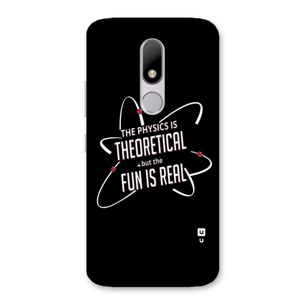 Physics Theoretical Fun Real Back Case for Moto M