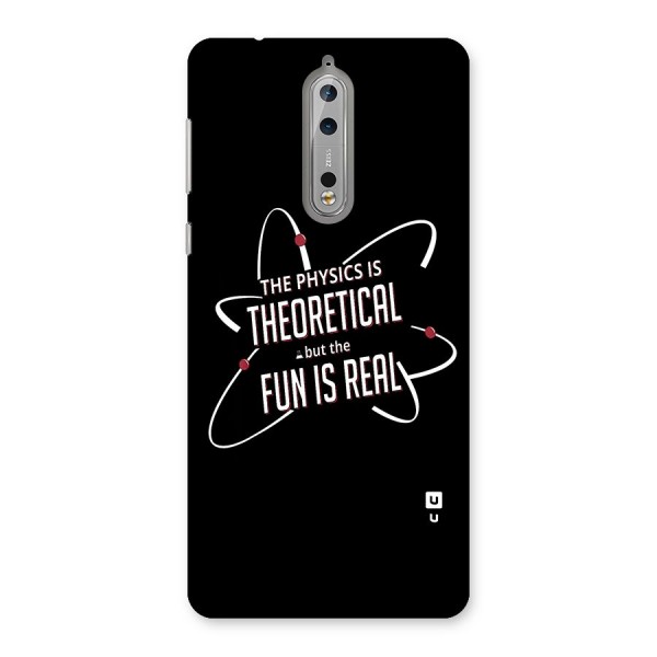 Physics Theoretical Fun Real Back Case for Nokia 8