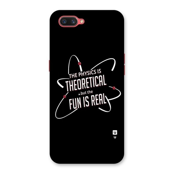 Physics Theoretical Fun Real Back Case for Oppo A3s