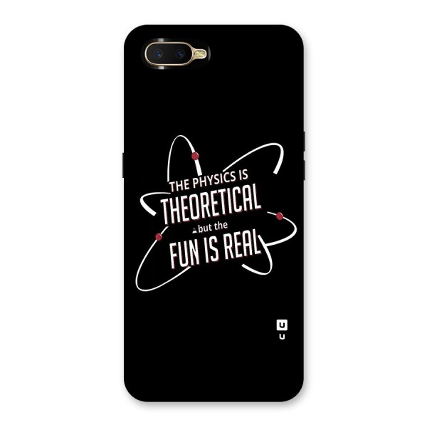 Physics Theoretical Fun Real Back Case for Oppo K1