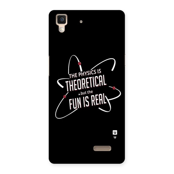 Physics Theoretical Fun Real Back Case for Oppo R7