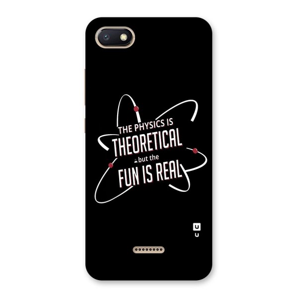 Physics Theoretical Fun Real Back Case for Redmi 6A