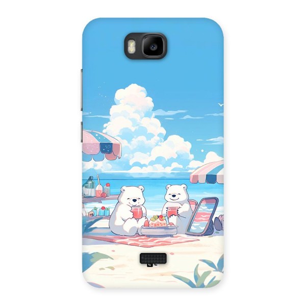 Picnic Time Back Case for Honor Bee