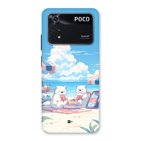 Picnic Time Back Case for Poco M4 Pro 4G