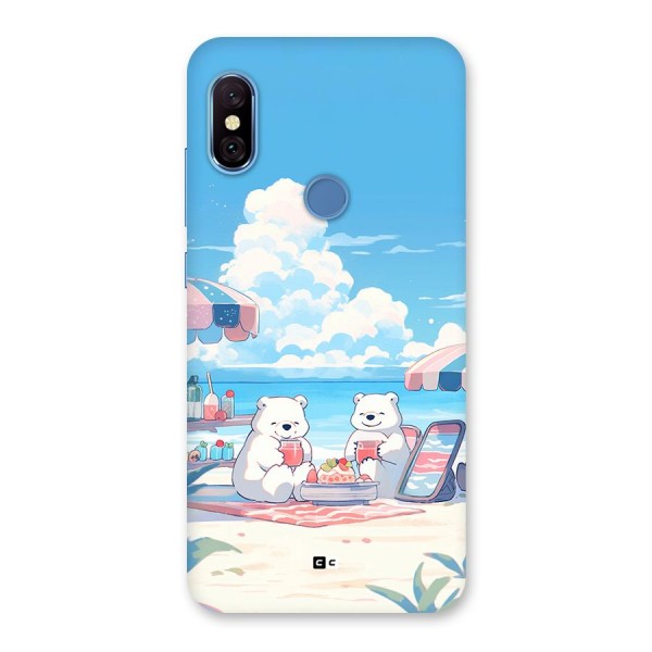 Picnic Time Back Case for Redmi Note 6 Pro