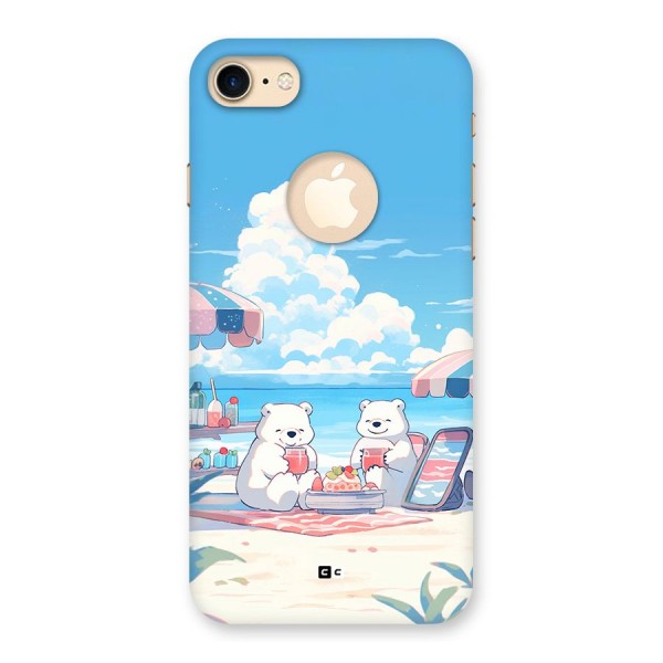 Picnic Time Back Case for iPhone 8 Logo Cut