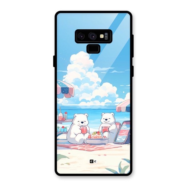 Picnic Time Glass Back Case for Galaxy Note 9