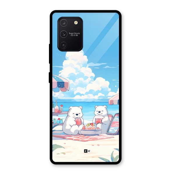 Picnic Time Glass Back Case for Galaxy S10 Lite