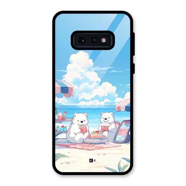 Picnic Time Glass Back Case for Galaxy S10e