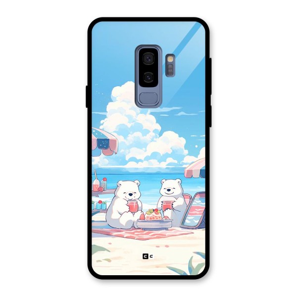 Picnic Time Glass Back Case for Galaxy S9 Plus