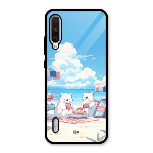 Picnic Time Glass Back Case for Mi A3